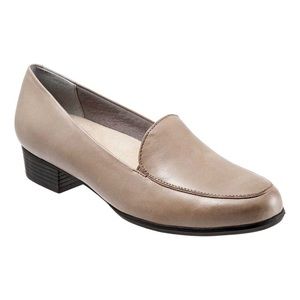 Trotters | Monarch Leather Loafers - Grey (NWOT)